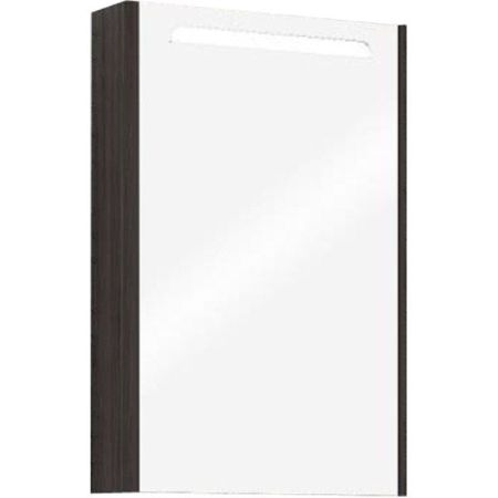 Зеркальный шкаф АКВАТОН СИЛЬВА 50 1A215502SIW5L (подсветка, светильник, доводчики, дуб макиато), шт, артикул 1A215502SIW5L