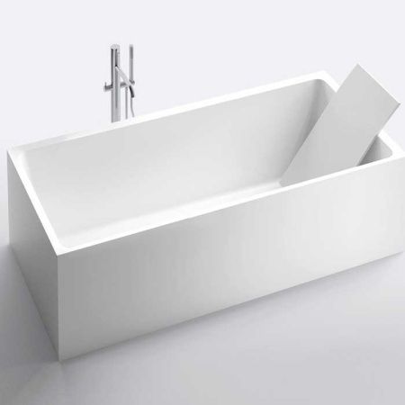 NOORTH milldue edition Спинка для ванны, MILLTEK SOLID, цвет белый матовый