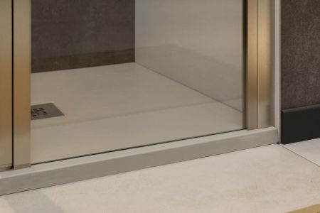 Душевая дверь Allen Brau Priority 90 3.31002.BA серебро браш, артикул 3.31002.BA