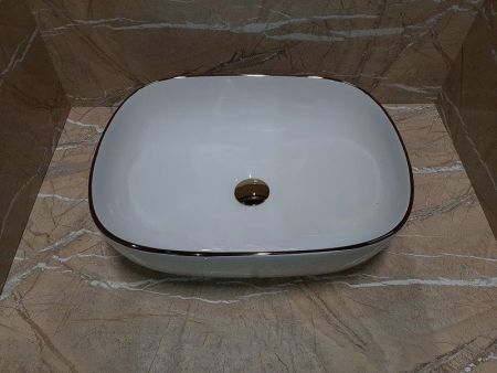 Умывальник CeramaLux D1302H011-1, артикул 