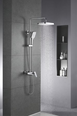 Душевая система Rose R1836, хром