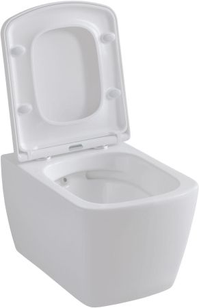 Крышка-сиденье для унитаза Allen Brau Liberty 4.33006.20 белый глянец, артикул 4.33006.20