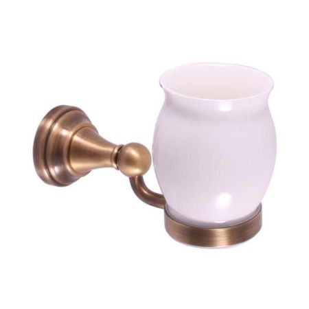 Стакан для ванной комнаты Rav Slezak MORAVA MKA0201SM, бронза, артикул MKA0201SM