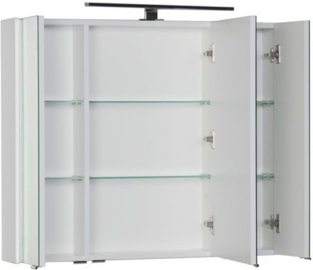 Зеркальный шкаф Aquanet Латина 90 белый, артикул 00179605