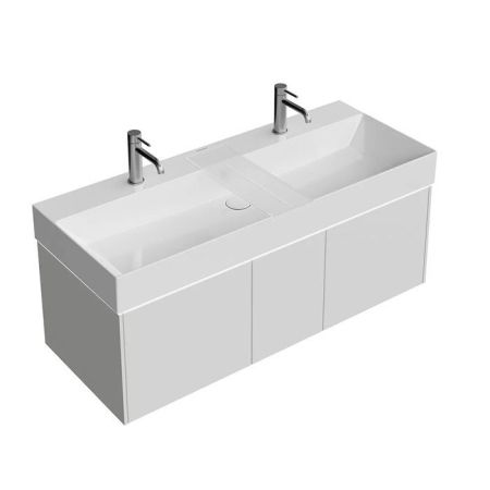 Тумба GRANDE подвесная 120, 3 ящика, архитектурный серый  , артикул GR.120.3\AGR.M