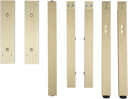 Ножки для мебели Allen Brau Reality 70 1.320B11.03 латунь браш, артикул 1.320B11.03