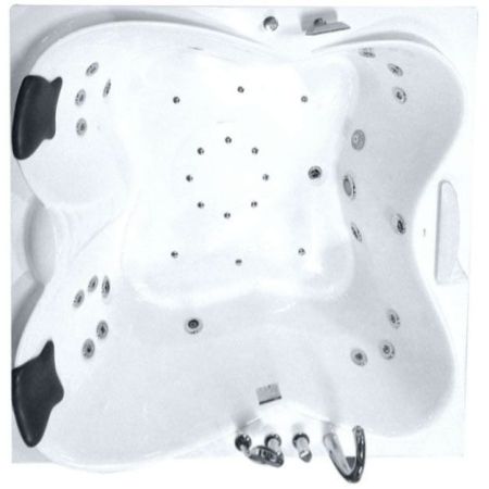 Акриловая ванна Gemy G9089 O 187х187 L с гидромассажем, артикул G9089OL