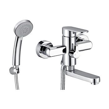 Смеситель для ванны G.Lauf NOB3-A128, хром