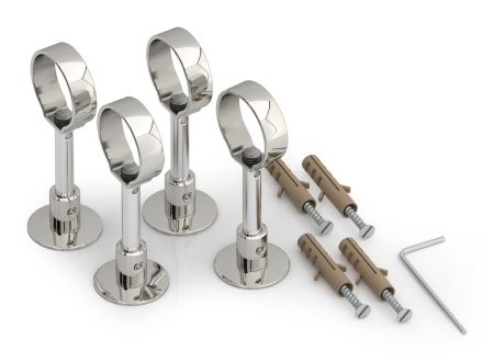 Электрический полотенцесушитель СТИЛЬЕ №03 М-образный 600х600 (64 Вт) (Без покрытия)