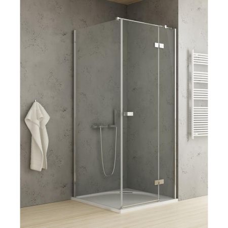 Душевое ограждение NEW TRENDY REFLEXA R 120x90x200 EXK-1244/EXK-0006 (хром), артикул EXK-1244/EXK-0006