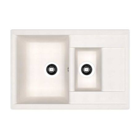 Кухонная мойка Dr. Gans АСТРА 25.065.D0760.401, белый, артикул 25.065.D0760.401