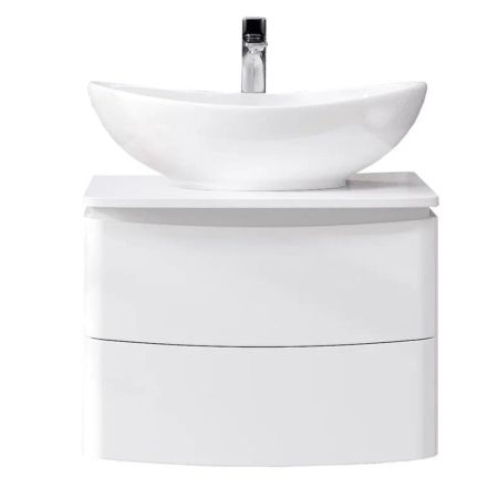 Тумба под раковину подвесная Velvex Luna tp.LUN.60.2Y, 60 см, артикул tp.LUN.60.2Y