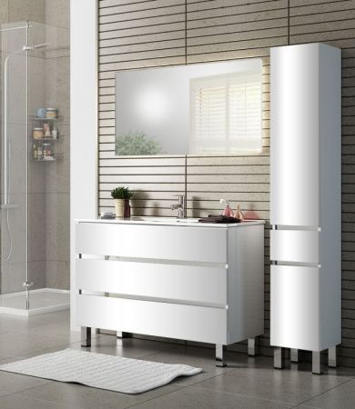 Тумба с раковиной SanVit Кубэ-3 120 kkube3120 в цвете Ral Капучино