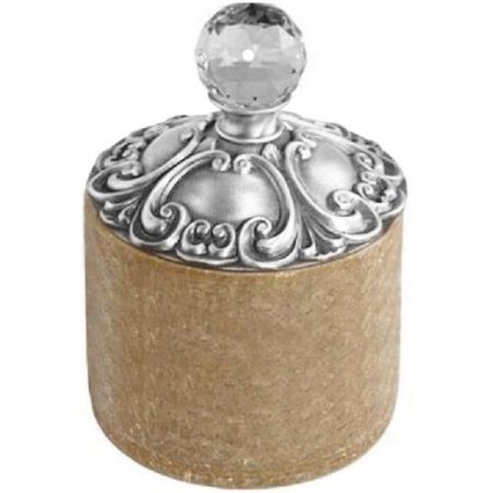 Баночка Migliore Cristalia Swarovski ML.CRS-60.228 CR (хром), артикул ML.CRS-60.228.CR