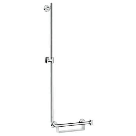 HG Unica Comfort штанга для душа 1100mm с регулиремым держателем душа, цвет: хром, артикул 26403400
