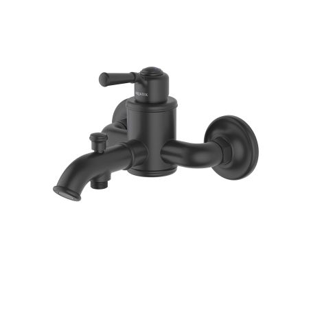 Смеситель для ванны AQUATEK, матовый черный AQ1540MB КЛАССИК, артикул AQ1540MB
