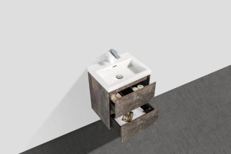 Мебель для ванной комнаты BELBAGNO PIETRA MINI-500, артикул PIETRA MINI-500-2C-SO-PT