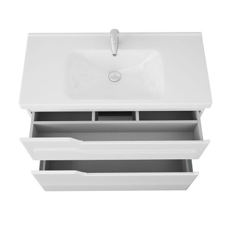 Тумба Hella stor 100, белый лак, артикул OW24.16.00