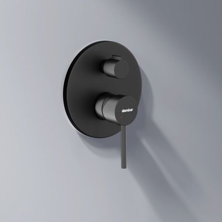 936510300 Scandinavian Pure встраиваемая душевая система  с ванно-душевым смесителем и изливом, чёрн, артикул 936510300