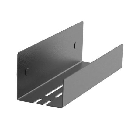 Полка для ванной WONZON & WOGHAND, Темный графит (WW-6131-BGM), артикул WW-6131-BGM