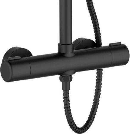 Душевая система Orange T02S4-912b Черный, артикул T02S4-912b
