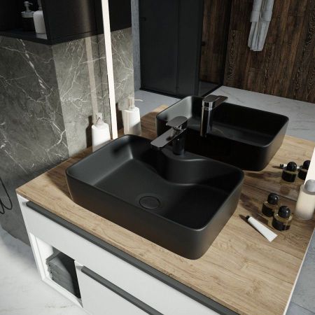 Раковина чаша Maretti UM13NS96-560, черная, артикул UM13NS96-560