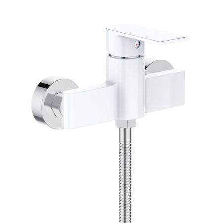 Смеситель для душа D-Lin D160363-C, белый/хром