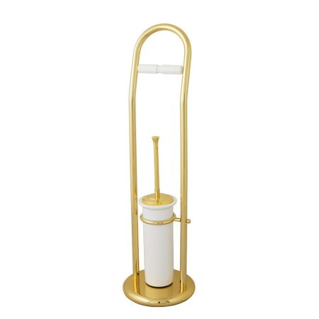 FORTUNA Стойка WC h72 см. 2-х функциональная, золото, артикул 27739
