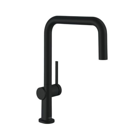 Смеситель для кухни, Hansgrohe, Talis M54, тип открывания воды-однорычажный, тип регулирования воды-керамический картридж, монтаж-на раковину/столешницу, отверстия для монтажа-1, высота, мм-339, вынос излива, мм-216, тип излива-поворотный, стандарт подвод, артикул 72806670