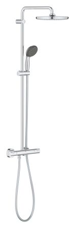 Душевая система с термостатом настенного монтажа GROHE Vitalio Start 250, хром (26816000)