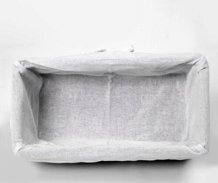 Корзина для белья WasserKRAFT Lossa 42x24x14,5 WB-120-L Коричневая, артикул WB-120-L