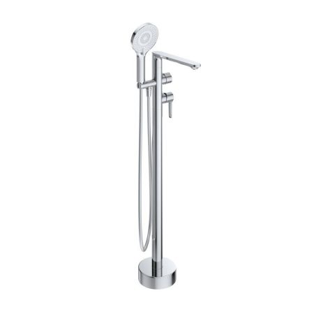 LUX-VDP-01 Напольный смеситель для ванны, хром, артикул LUX-VDP-01