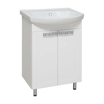 Тумба Runo Монро 55 под умывальник УТ000000175 (Элеганс 55) (00-00000457)