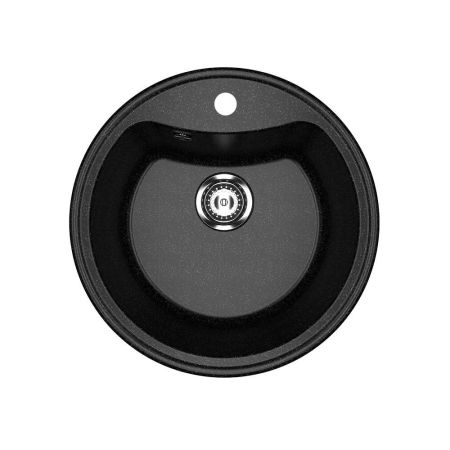 Кухонная мойка Ulgran U-601-308, черный, артикул U-601-308