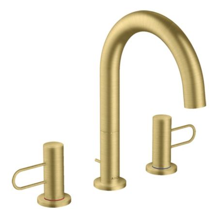 AX Uno смес-ль для раковины на 3 отв. 200 , цвет шлифованная медь, артикул 38054950