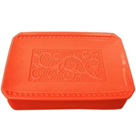 Мыльница Fora London FO-36O Оранжевая, артикул FO-36O