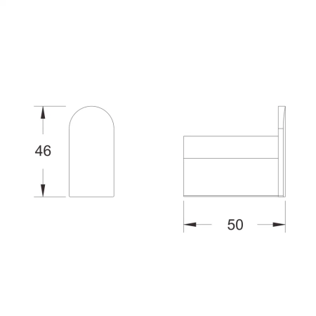 Крючок для ванной комнаты Rose RG1711T, пепельный, артикул RG1711T