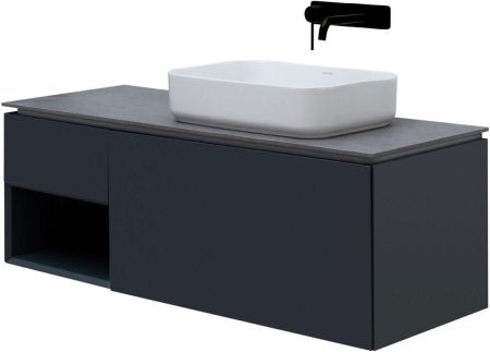 Тумба под раковину Allen Brau Infinity 120 1.21008.AM R антрацит матовый, артикул 1.21008.AM