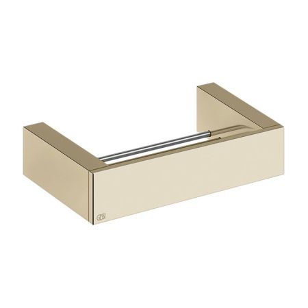 GESSI  INVERSO ACCESSORIES Контейнер для предметов настенный, цвет: Brass Brushed PVD, артикул 20804#727
