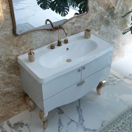 Раковина Paola Avrora 1000, белый, артикул Avrora 1000