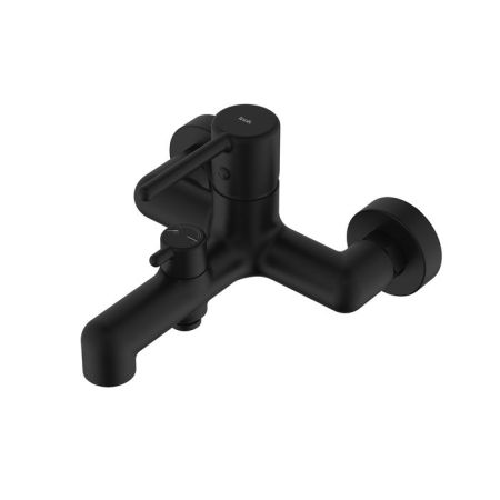 Смеситель для ванны, черный матовый, Aiger, IDDIS (AIGBL00i02WA), артикул AIGBL00i02WA