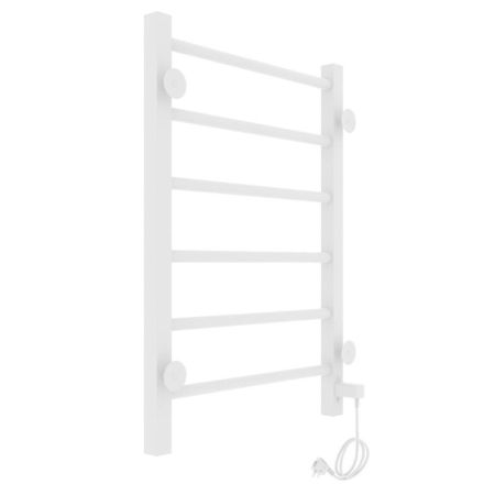 Полотенцесушитель электро "Феличия ЧК6 400х600", белый муар, левый