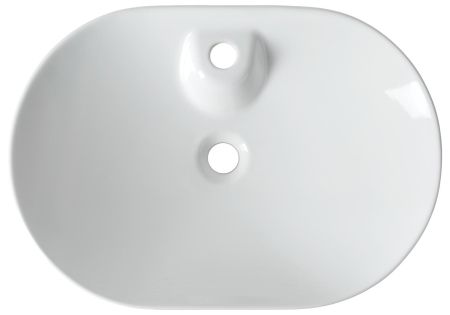Раковина накладная Allen Brau Fantasy 60 4.11020.20 белый глянец, артикул 4.11020.20