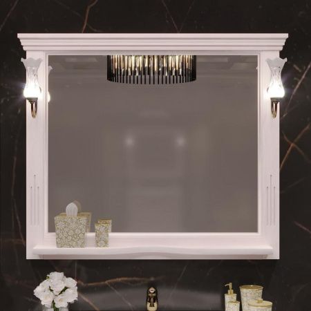 Зеркало Риспекто 105 Opadiris Беленый бук