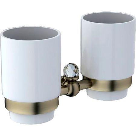 Стакан Art&Max Antic Crystal AM-E-2688SJ Бронза, артикул AM-E-2688SJ-Br