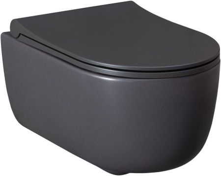 Чаша подвесного унитаза Allen Brau Priority 4.31002.AN антрацит, артикул 4.31002.AN