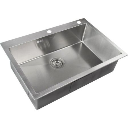 Кухонная мойка ZorG Rx RX-7551 Матовый хром, артикул RX-7551