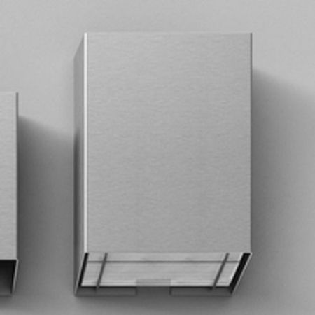 Agape Mach 2 Диспенсер для бумажных полотенец подвесной 40x26x12 см, цвет: сатин, артикул AMC20935SP