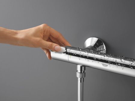 Термостат для душа GROHE Precision Flow, настенный монтаж, хром (34840000)