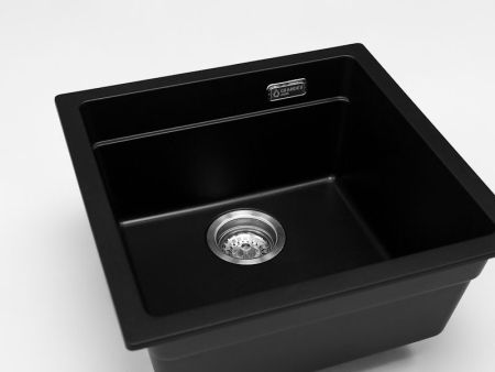 Кухонная мойка Grandex Aqua Comfort 500105, черный металлик